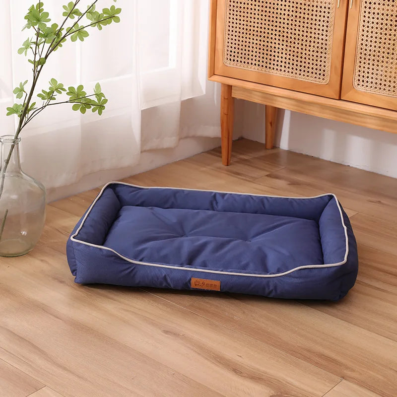 Four Season Square Dog Bed Sofa Style Cushion For Pets