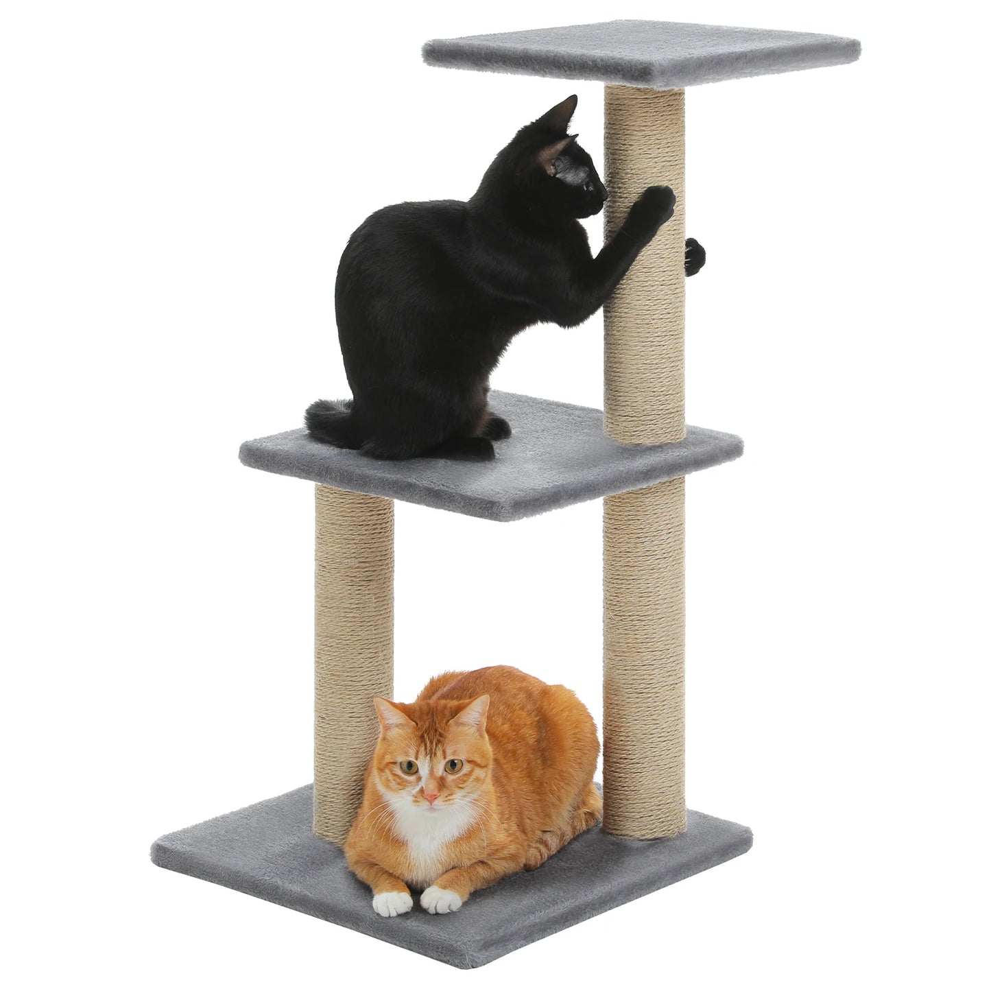 PAWZ Road Indoor Cat Tree Tower Three Tier With Hammock