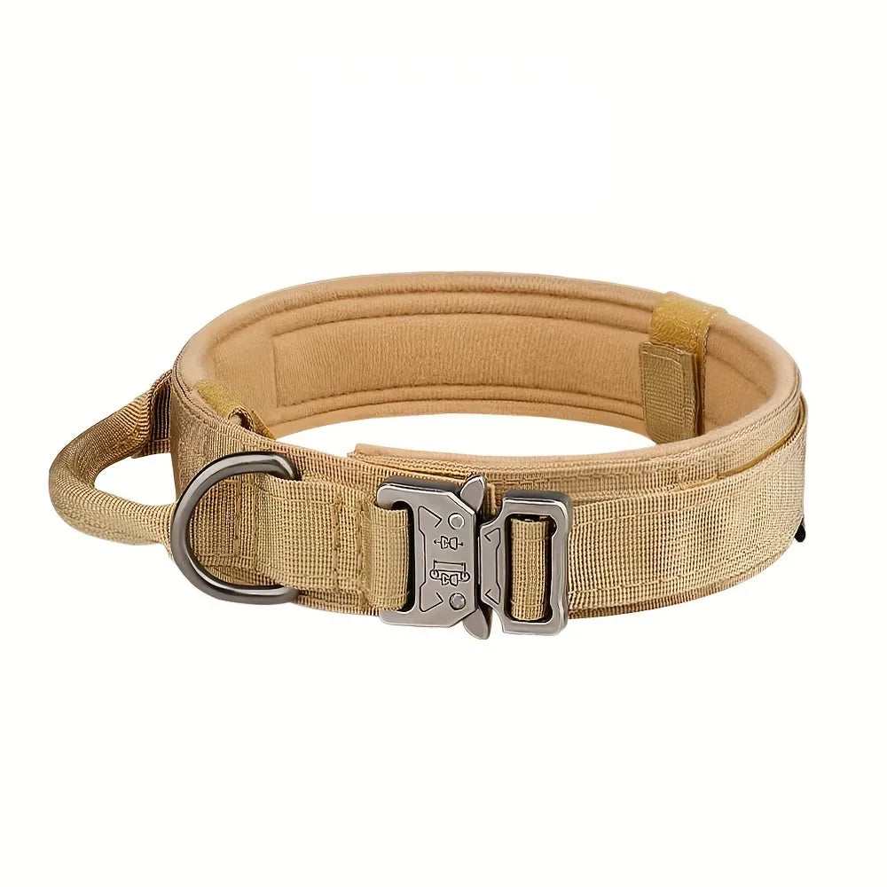 Adjustable Tactical Dog Training Collar And Leash Set Quick Release