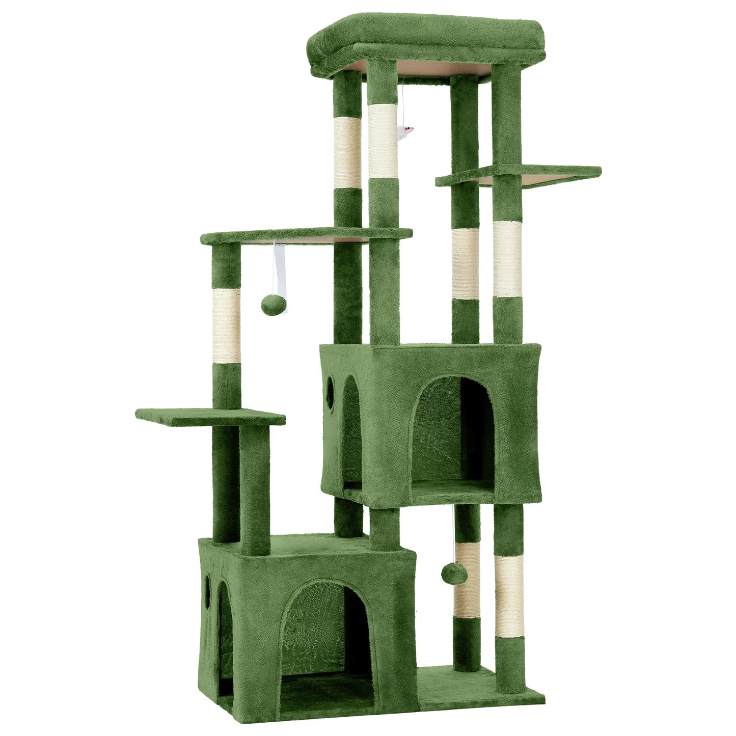 HiMISS Multi-Level Cat Tree Tower For Large Cats Maine Coons