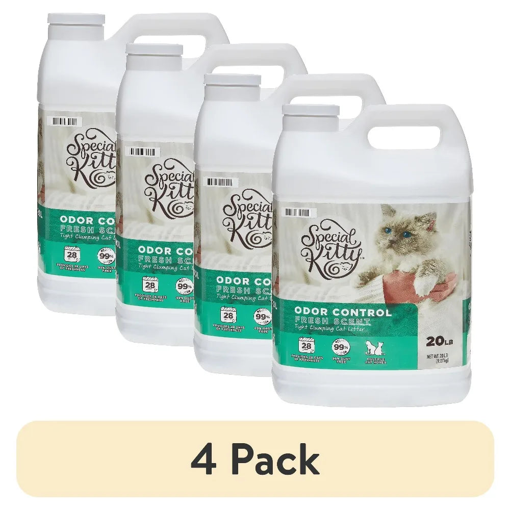 Special Kitty Clumping Cat Litter Fresh Scent Scooopable