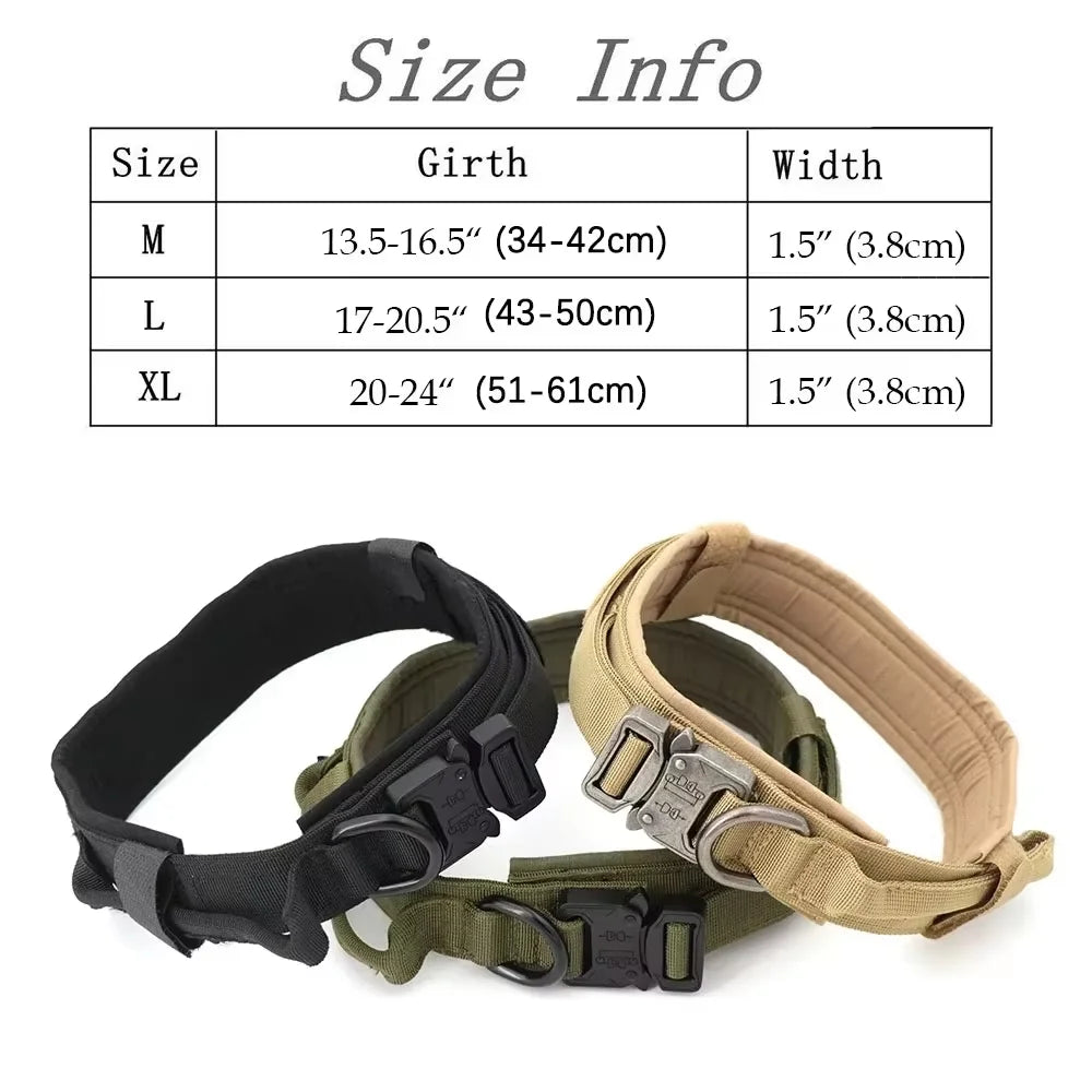 Tactical Dog Harness And Leash Set With Adjustable Vest