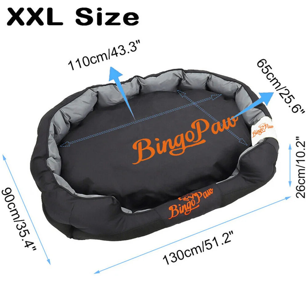 Borwart Orthopedic Waterproof Dog Bed With Soft Cotton Padding