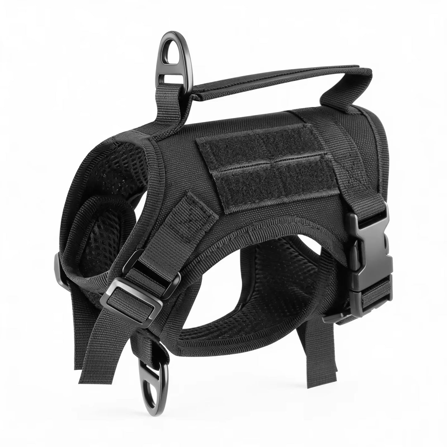 Adjustable Tactical Cat Harness Leash Set With Quick Release