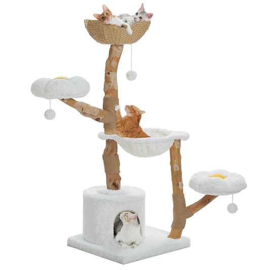 PAWZ Road Large Cat Tower With Sisal Scratching Post