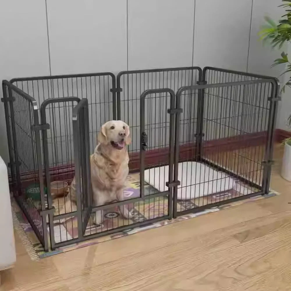 Heavy Duty Stainless Steel Foldable Pet Exercise Kennel