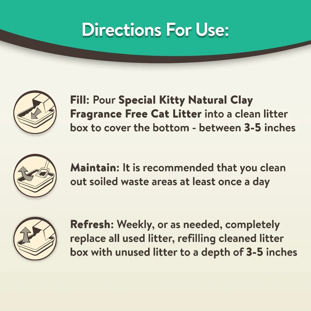 Special Kitty Clumping Cat Litter Fresh Scent Scooopable