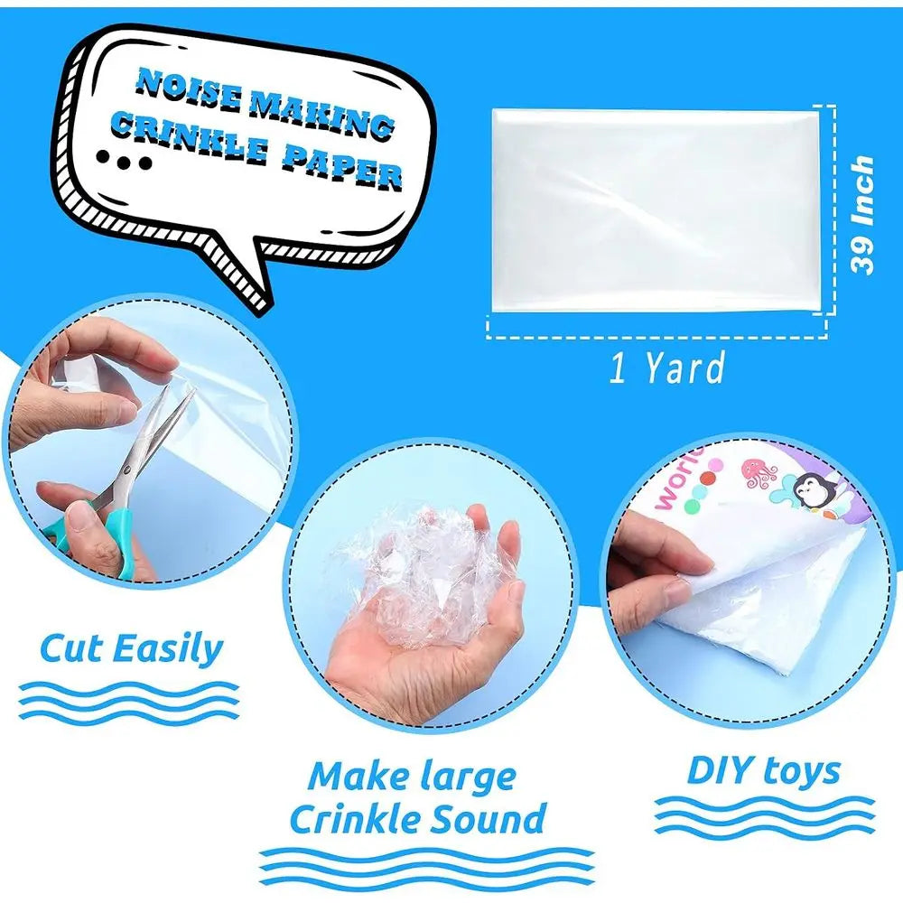 Crinkle Paper Noise Maker Pet Toys for Dogs and Cats