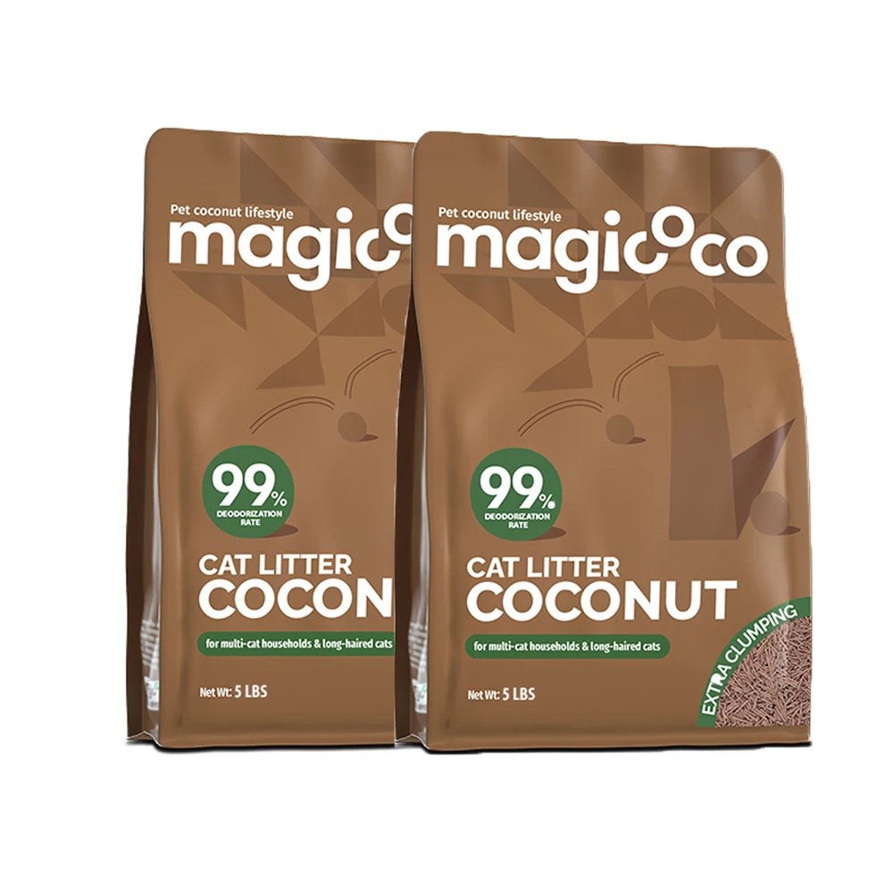 Bioline Coconut Cat Litter Odor Control Flushable Natural
