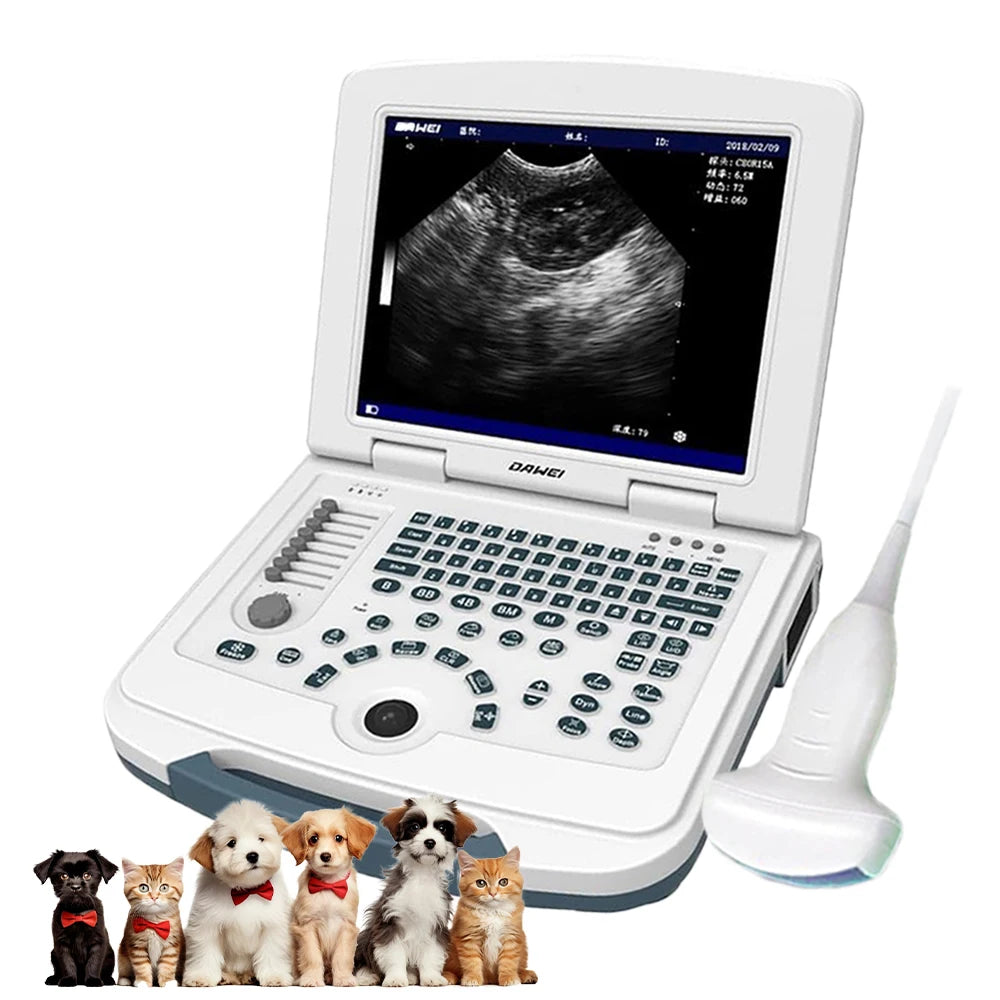 DAWEI Portable Veterinary Ultrasound Scanner For Farm And Pets