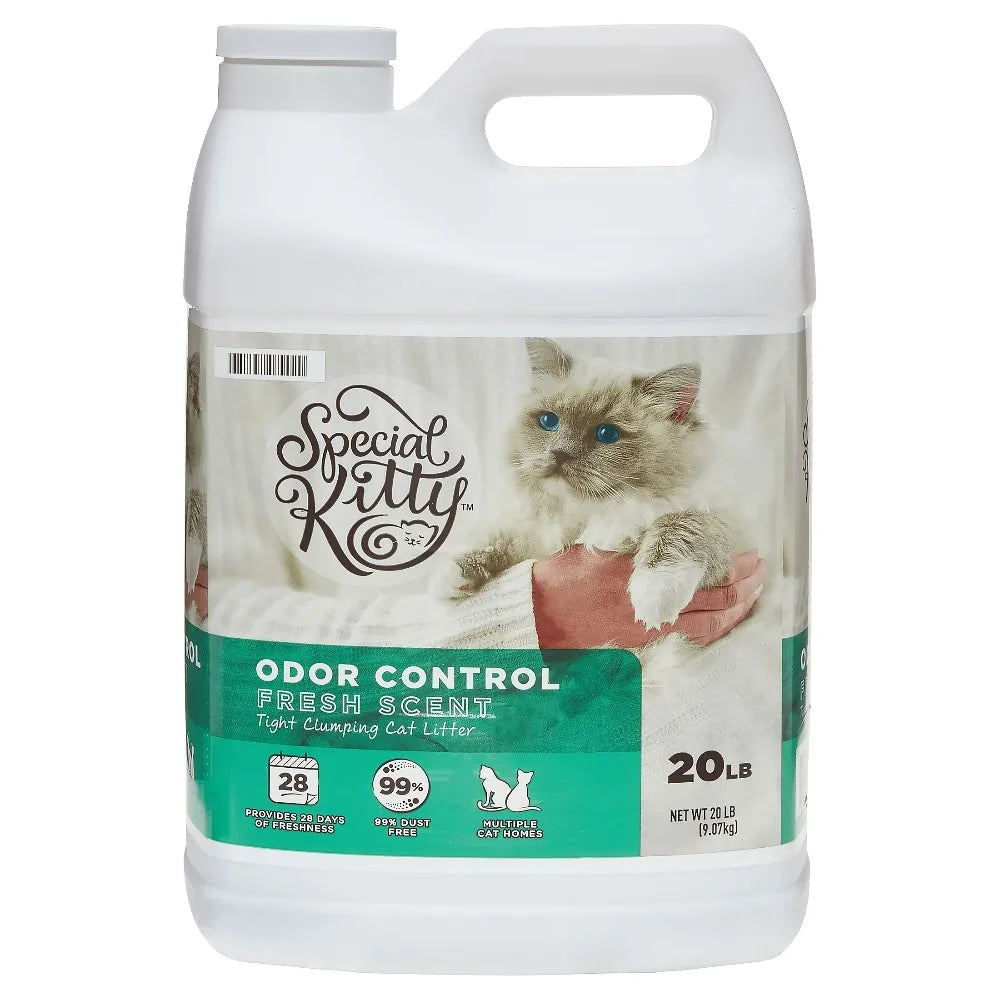 Special Kitty Clumping Cat Litter Fresh Scent Scooopable