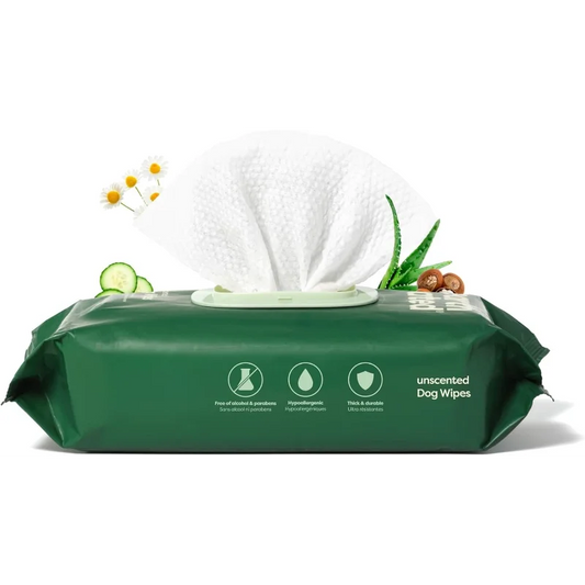 Pet Wipes For Dogs And Cats Hypoallergenic Cleaning Hydrating Unscented