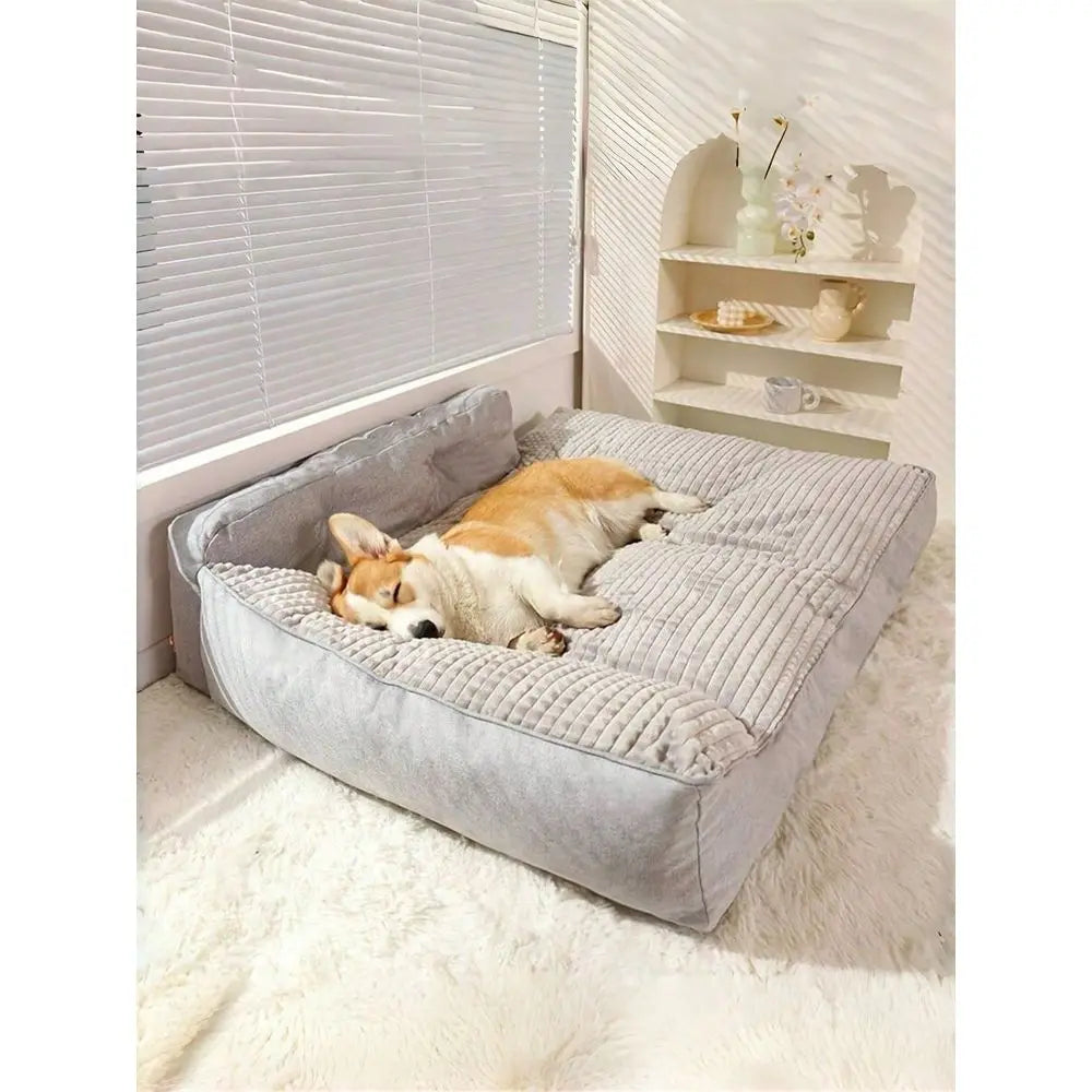 Extra Large Dog Bed For Big Breeds Anti Slip Removable Cover