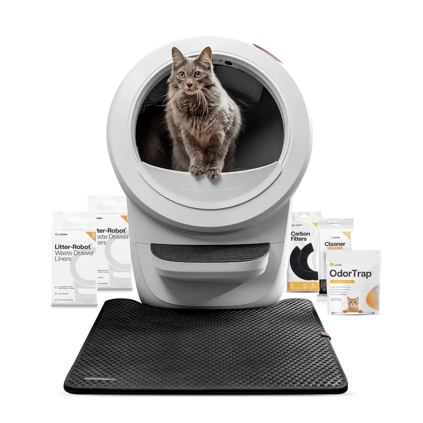 Litter-Robot 4 Core Bundle Self Cleaning Cat Litter Box System