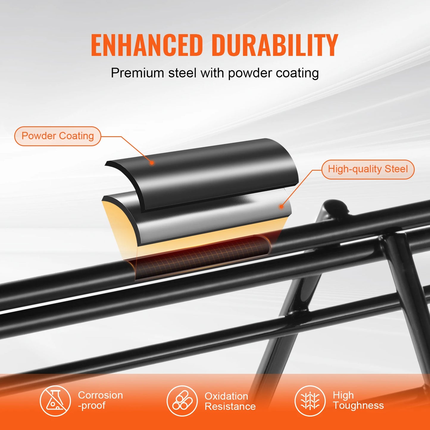 SucceBuy Chicken Tunnels for Yard with Corner Frame