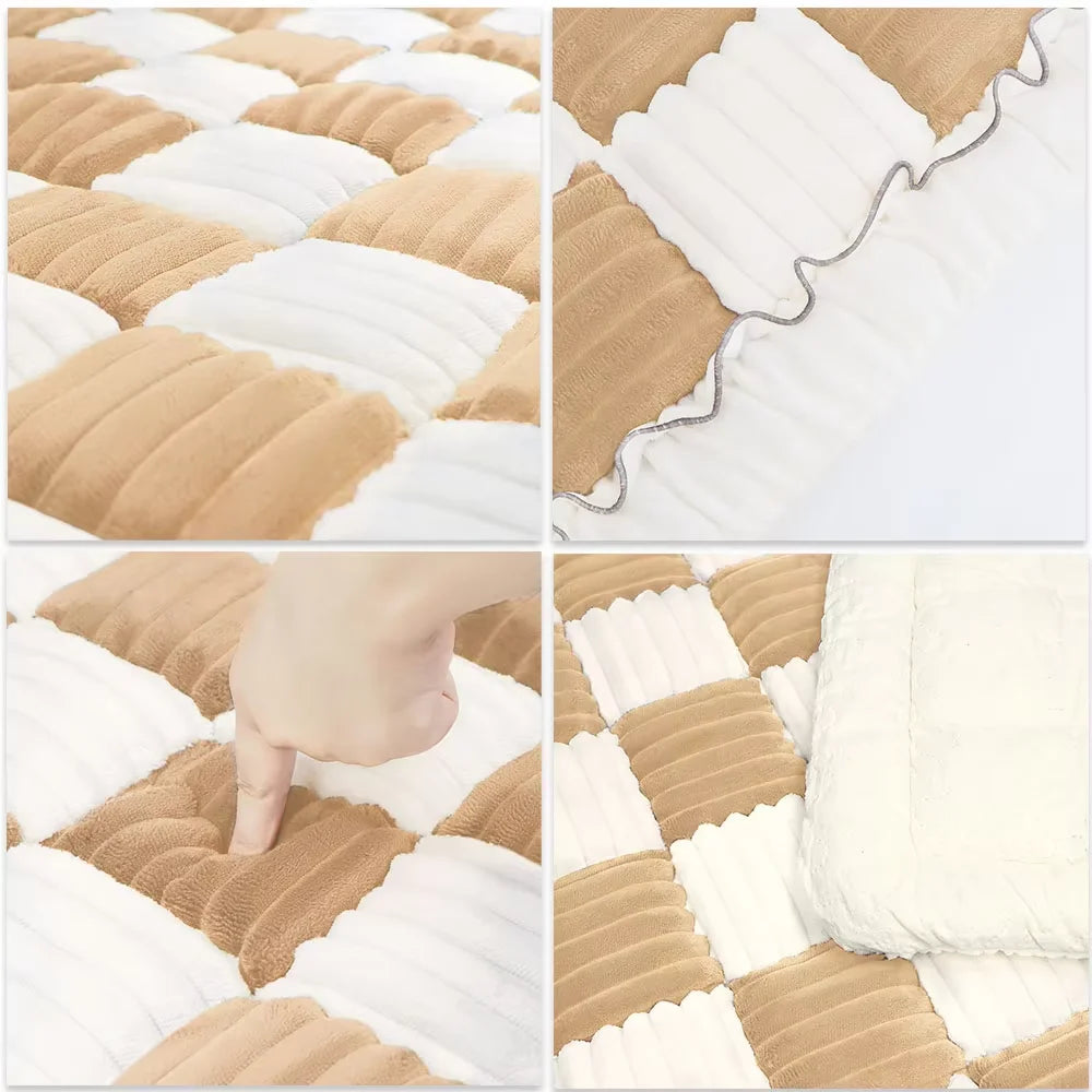 Waterproof Plush Dog Bed Mat For Car Seat And Sofa
