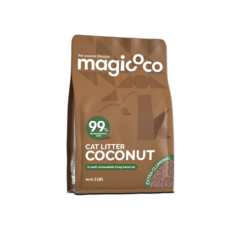 Bioline Coconut Cat Litter Odor Control Flushable Natural