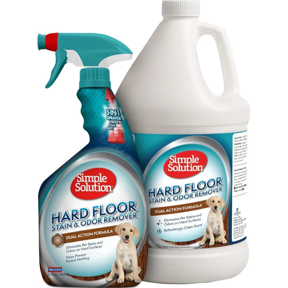 XMSJ Pet Stain Odor Remover For Hard Floors Enzyme Cleaner