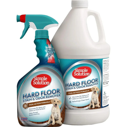 XMSJ Pet Stain Odor Remover For Hard Floors Enzyme Cleaner