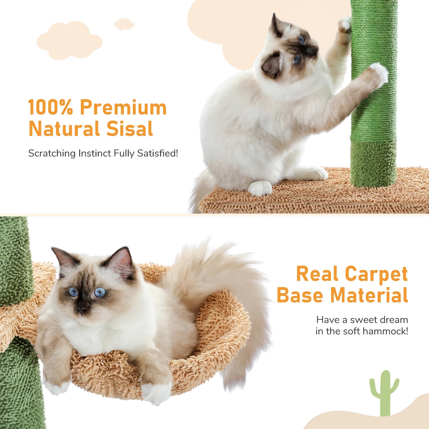 PAWZ Road Cat Tree Five Tier Tall Climbing Cat Tower