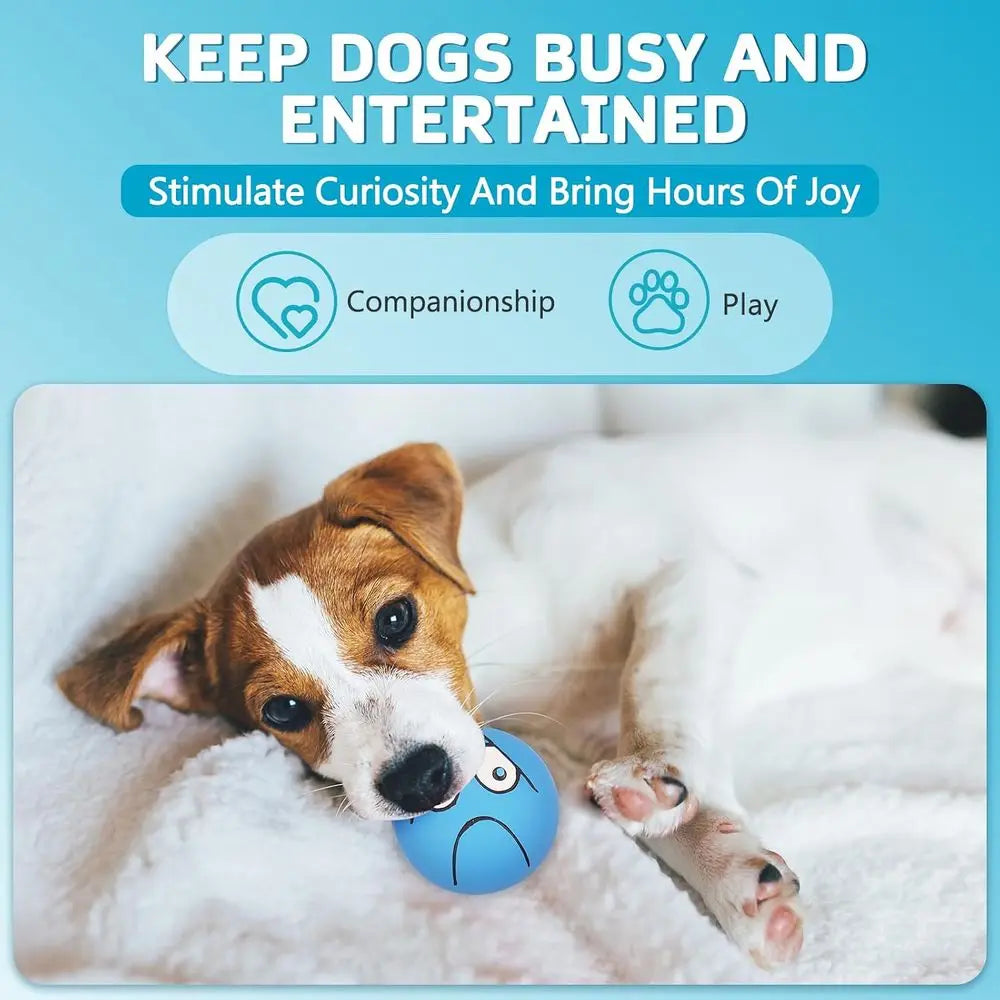 Smiley Ace Squeaky Dog Toys for Small and Medium Dogs
