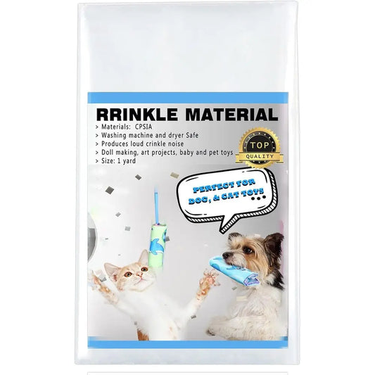 Crinkle Paper Noise Maker Pet Toys for Dogs and Cats
