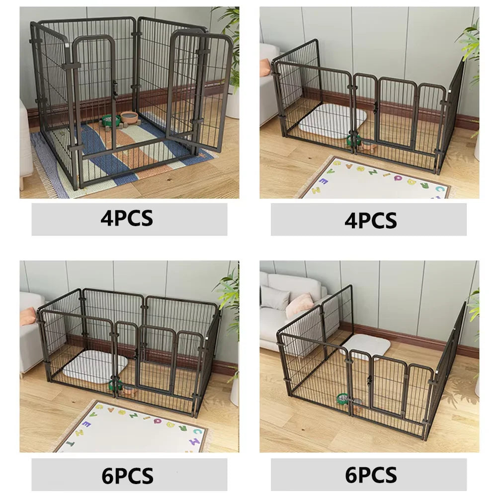 Heavy Duty Stainless Steel Foldable Pet Exercise Kennel