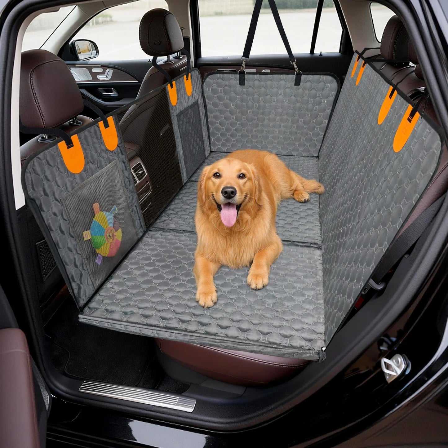 Bingopaw Waterproof Dog Car Seat Cover And Hammock Protector