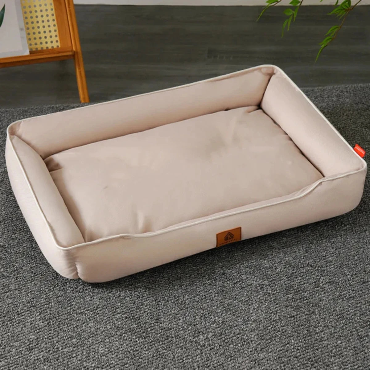 Four Season Square Dog Bed Sofa Style Cushion For Pets