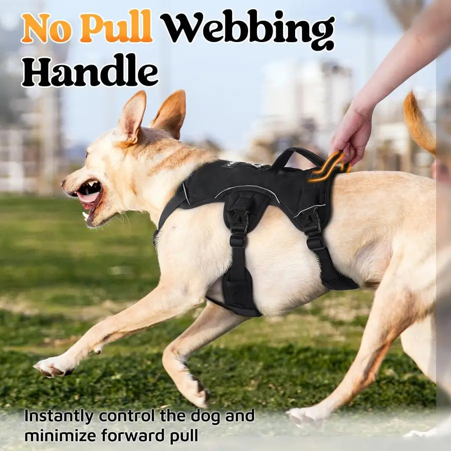 Escape Proof No Pull Dog Harness With Reflective Vest