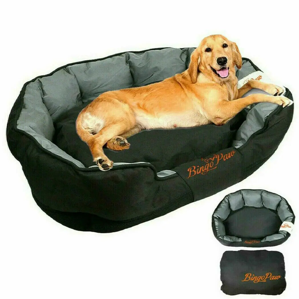 Borwart Orthopedic Waterproof Dog Bed With Soft Cotton Padding