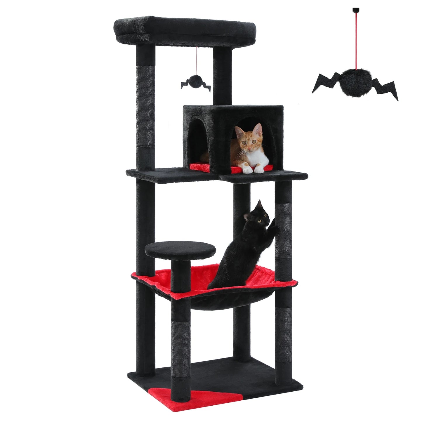 PAWZ Road Cat Tree Five Level Indoor Tower Cozy Condo