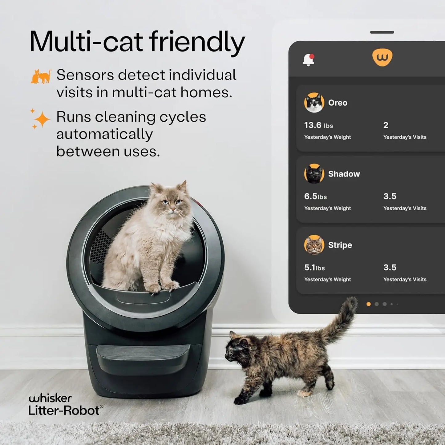 Litter-Robot 4 Core Bundle Self Cleaning Cat Litter Box System