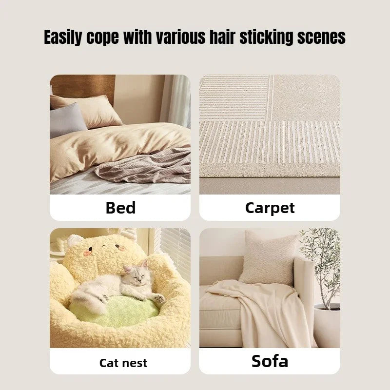 Long Handle Pet Hair Remover Brush For Carpets Cat Furniture