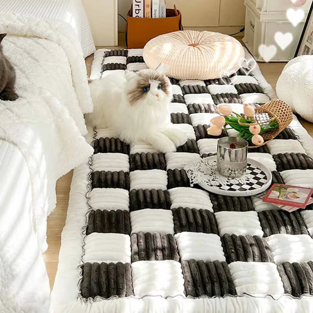 Waterproof Plush Dog Bed Mat For Car Seat And Sofa