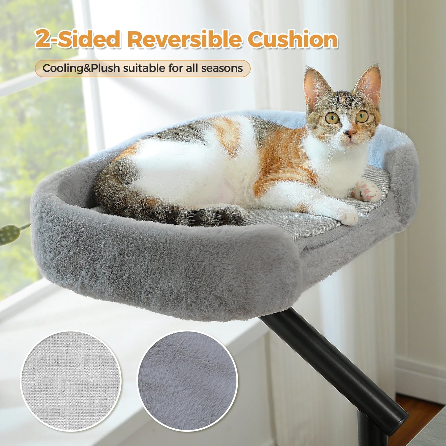 PAWZ Road Adjustable Rotatable Cat Desk Bed And Cat Hammock