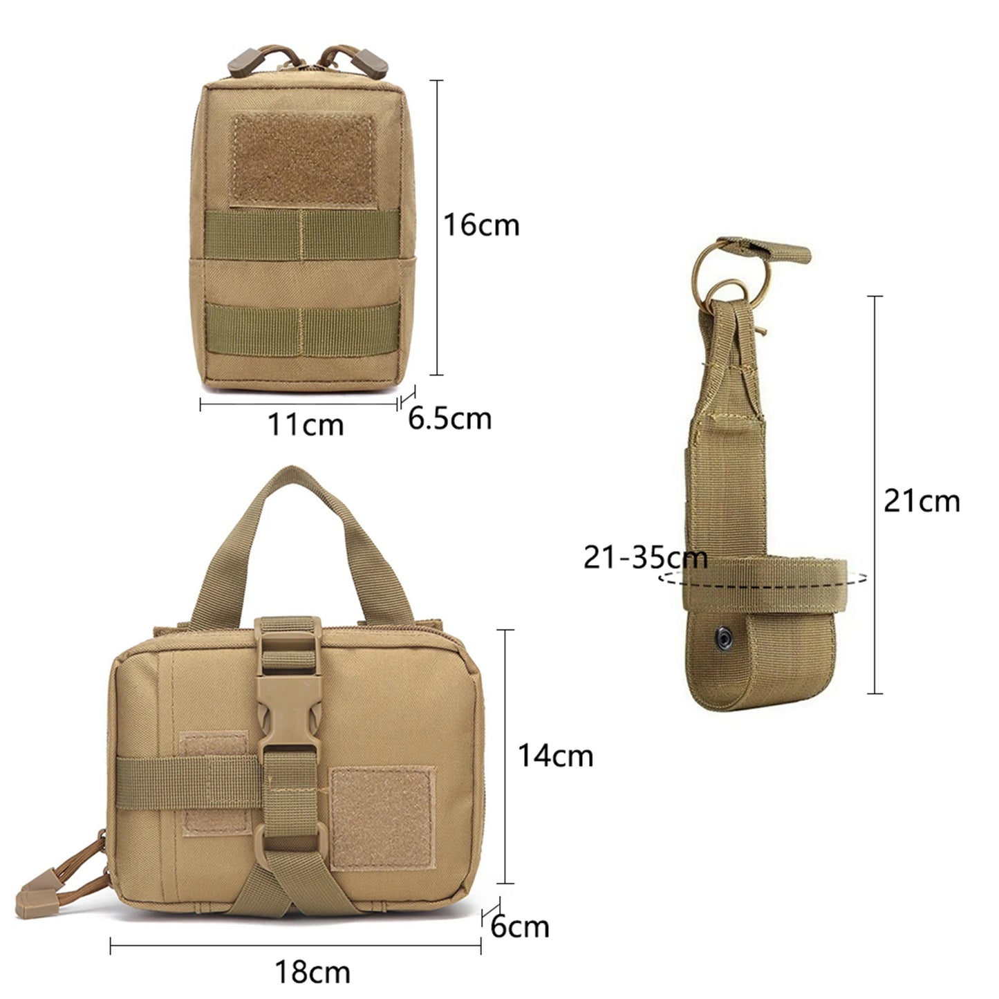 Tactical Dog Harness Vest With Molle Pouches For Large Dogs