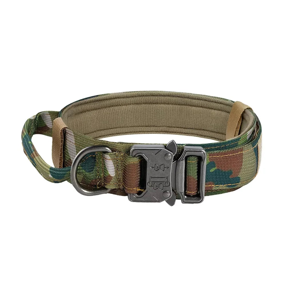 Adjustable Tactical Dog Training Collar And Leash Set Quick Release