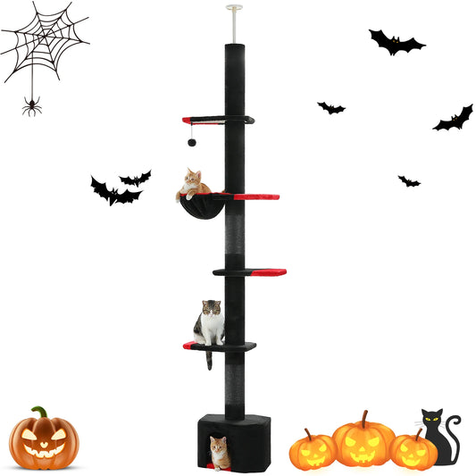 PAWZ Road Gothic Cat Tree Floor To Ceiling Tower Deluxe