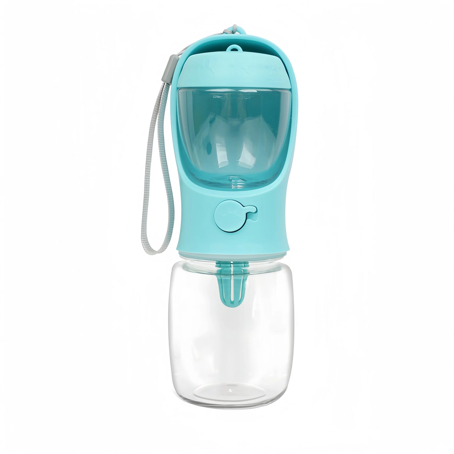 Portable Dog Cat Water Bottle With Storage And Travel Cap